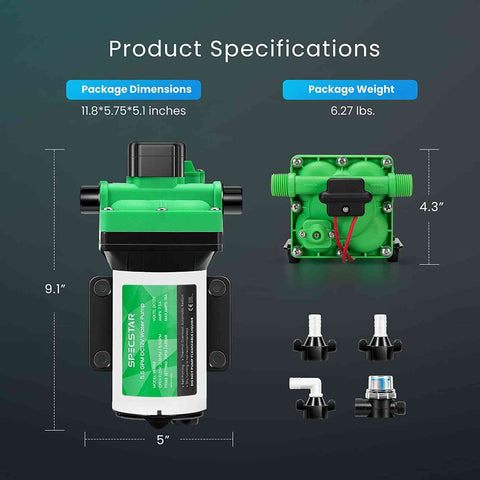 SPECSTAR 33-series Fresh Water Pump