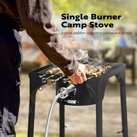 VIVOHOME Single Propane Outdoor Burner Stove  for Camping