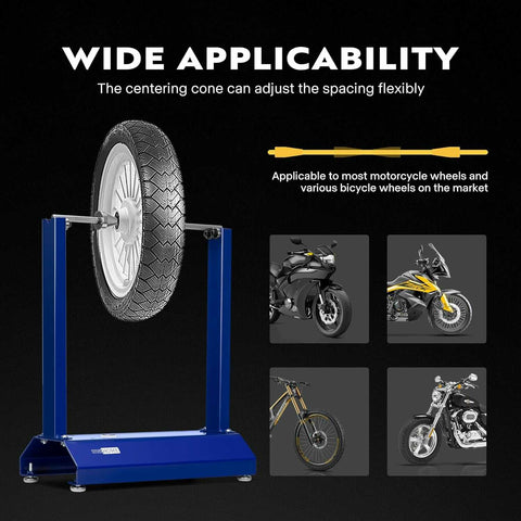 VIVOHOME Motorcycle Bike Wheel Balancer