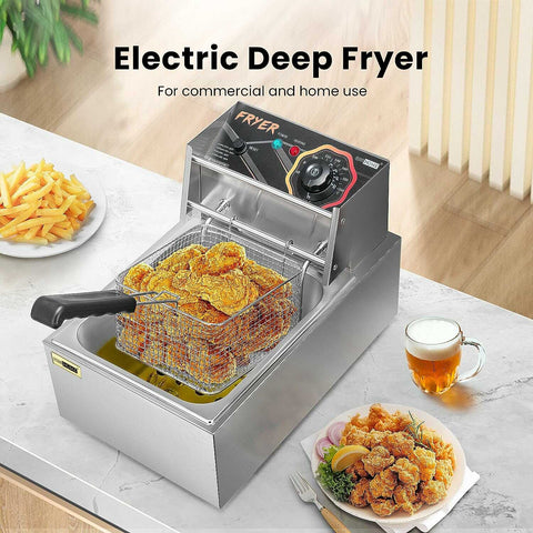 VH 20.7 Qt Commercial Electric Deep Fryer 110V – VIVOHOME