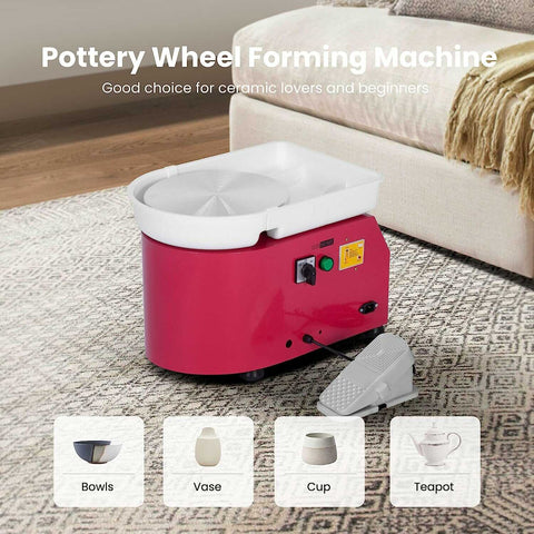 VIVOHOME Electric Pottery Wheel Forming Machine 11Inch