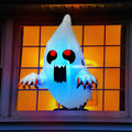 VIVOHOME 3.5ft Halloween Inflatable Ghost with Colorful Lights