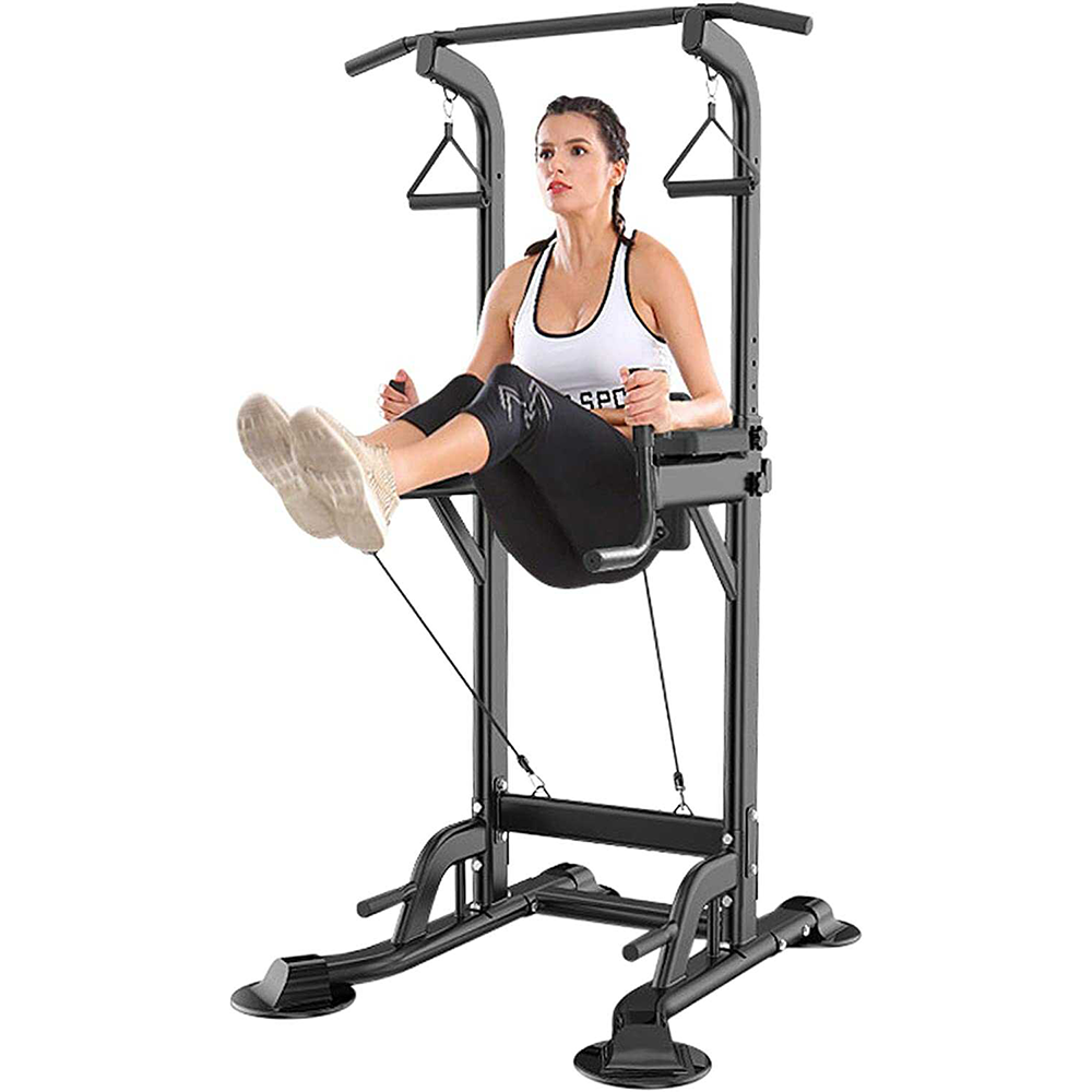 SPECSTAR 330LBS Adjustable Power Tower Multi-Function Exercise Equipment –  VIVOHOME