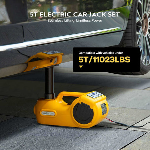 VIVOHOME 4 in 1 Electric Car Jack with Digital Display