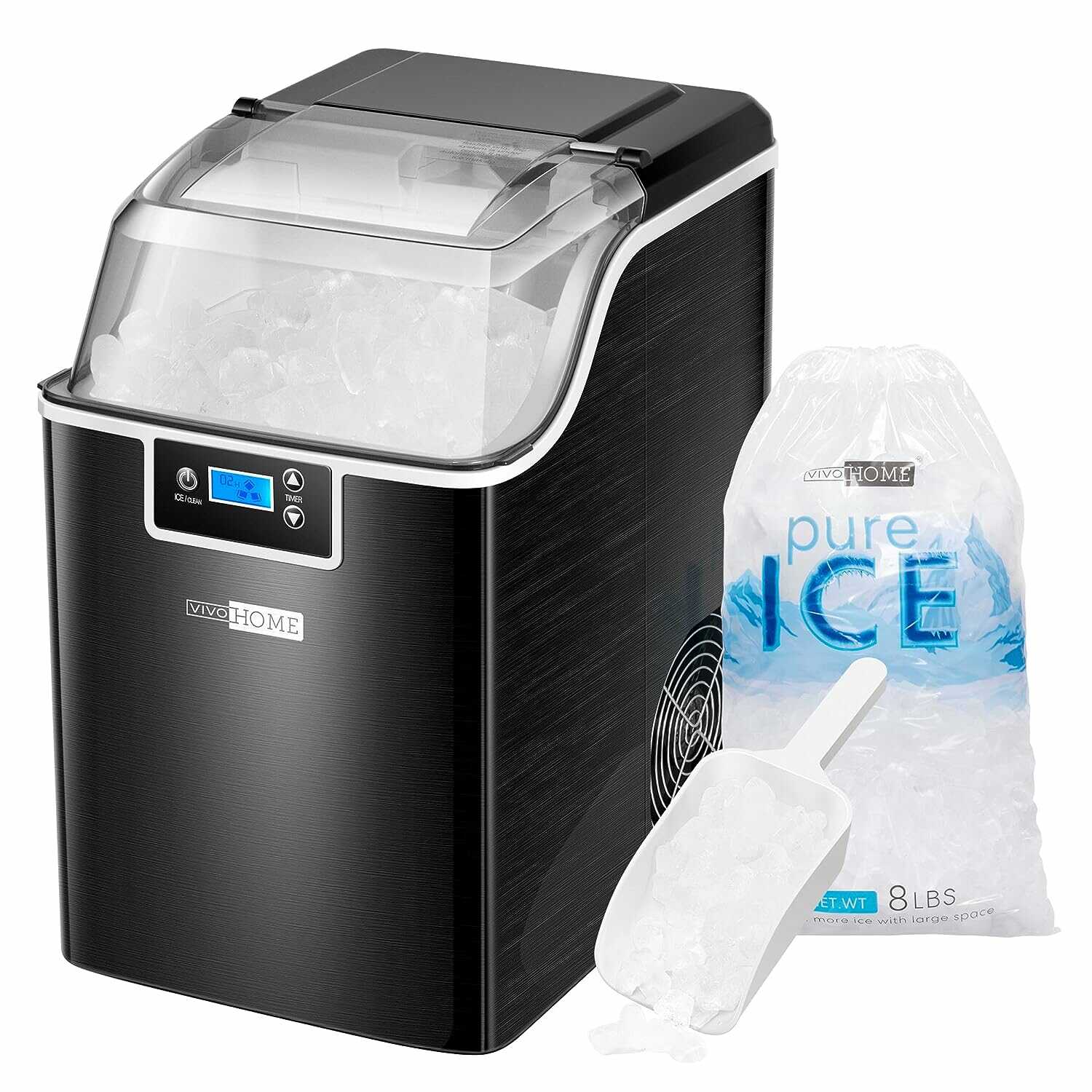 VIVOHOME Electric Portable Icemaker VH289-BK Icemaker Review - Consumer  Reports