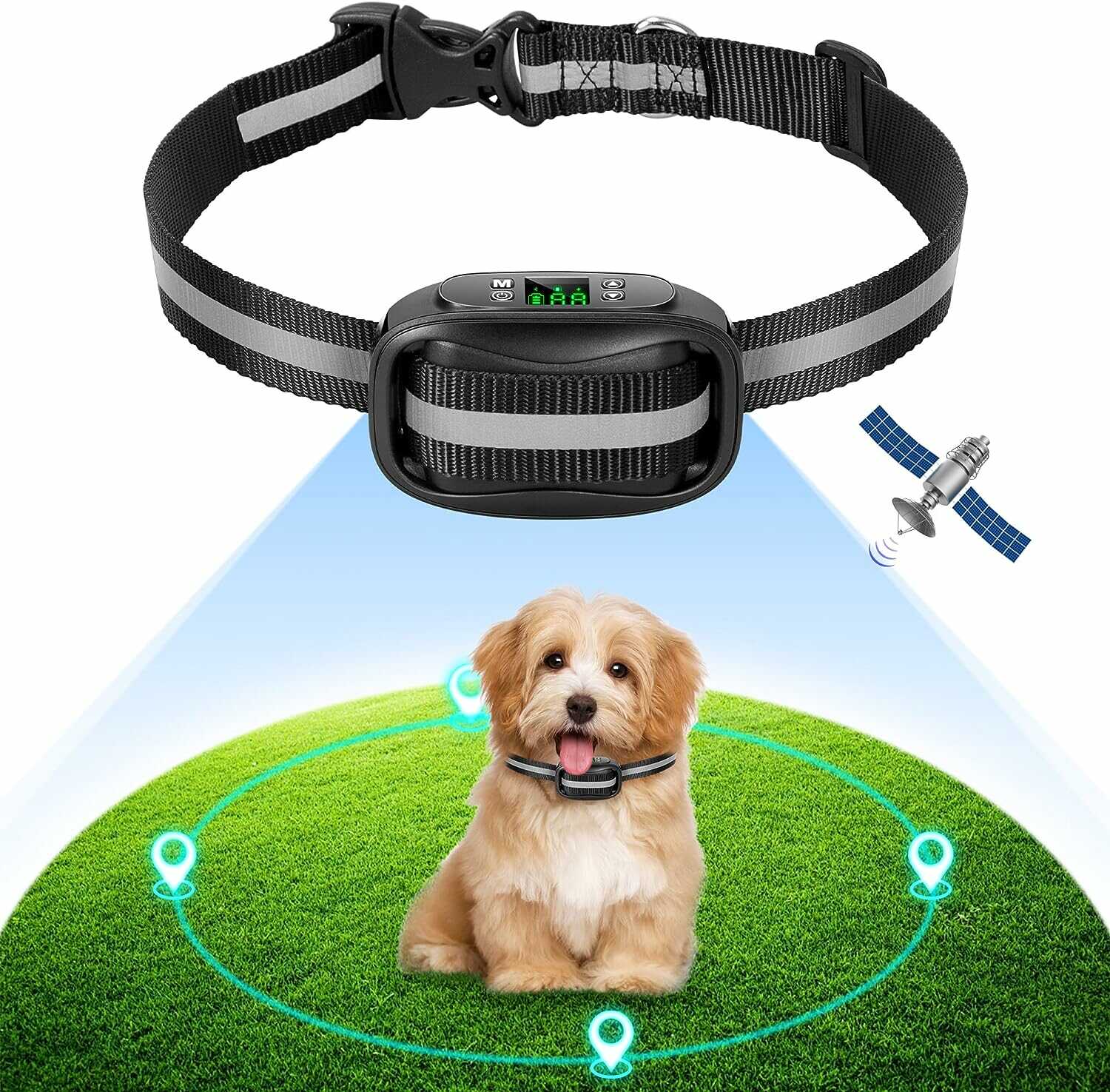 VIVOHOME GPS Wireless Dog Fence