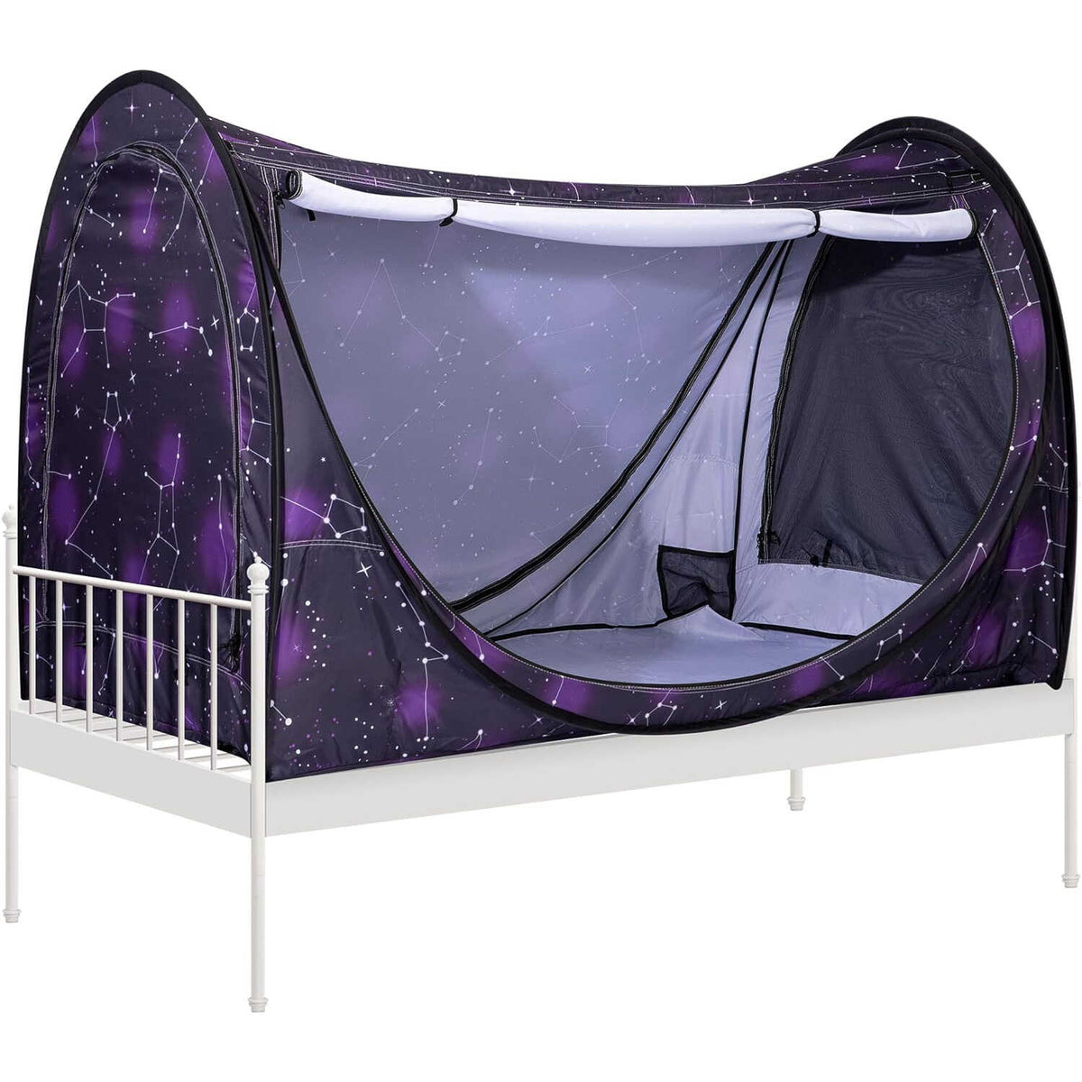 VIVOHOME Pop-Up Bed Tent with 4 Doors and Mosquito Mesh