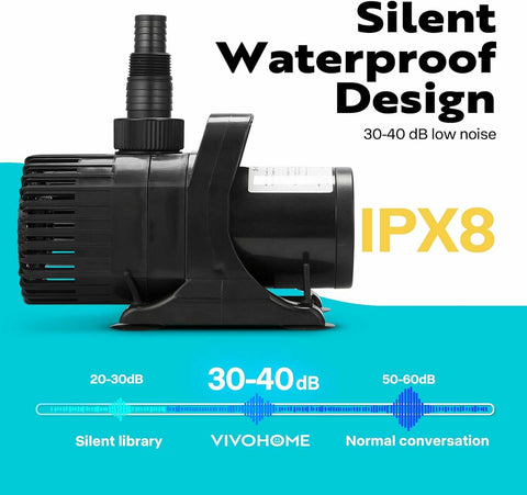 VIVOHOME Submersible Water Pump