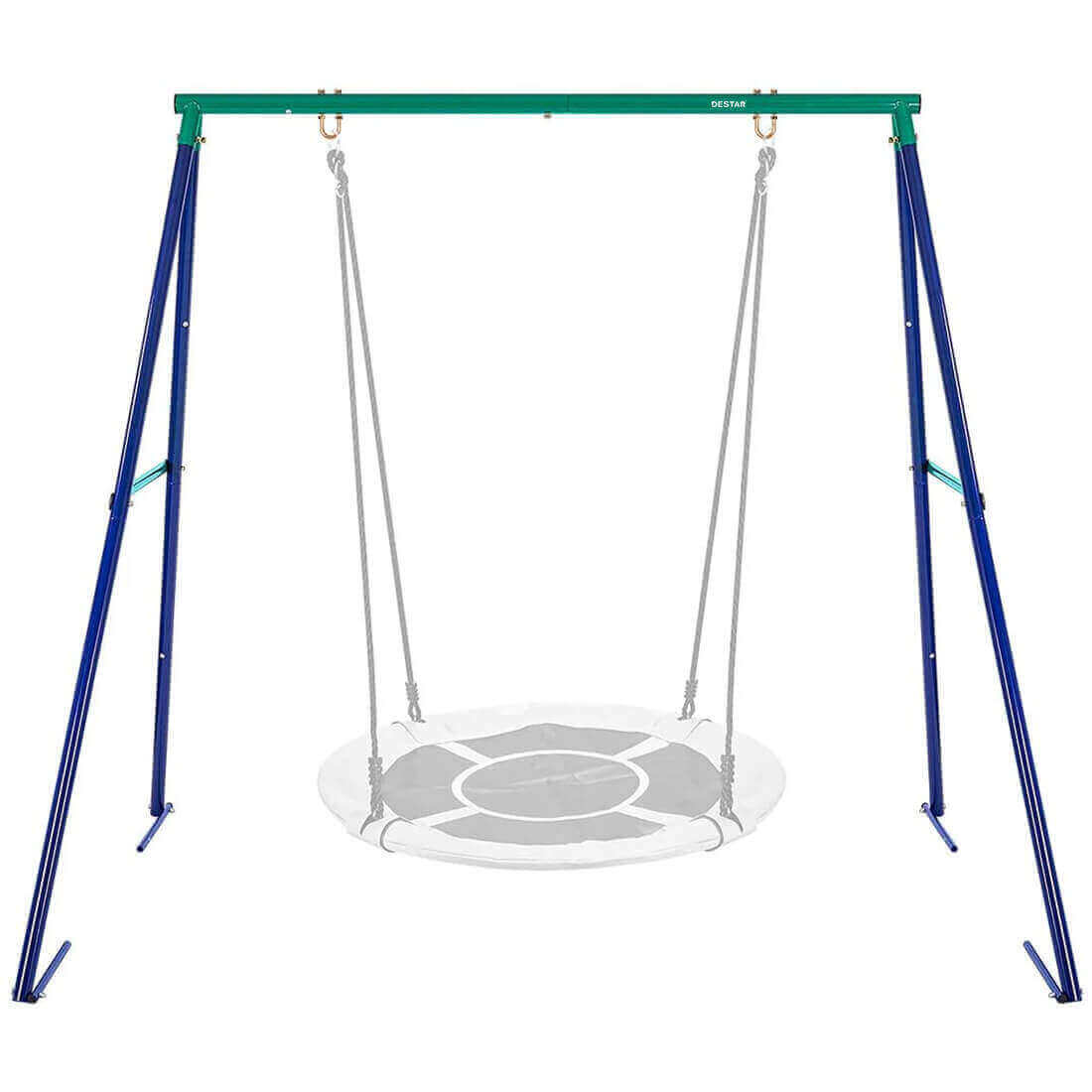 DESTAR Metal Frame Full Steel Swing Stand, Hold up to 440 lbs, Saucer Swing NOT Included