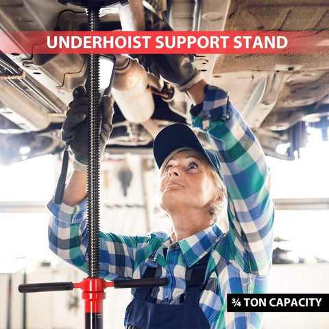 SPECSTAR Steel Underhoist Support Lift Jack Stand 3/4 Ton Capacity