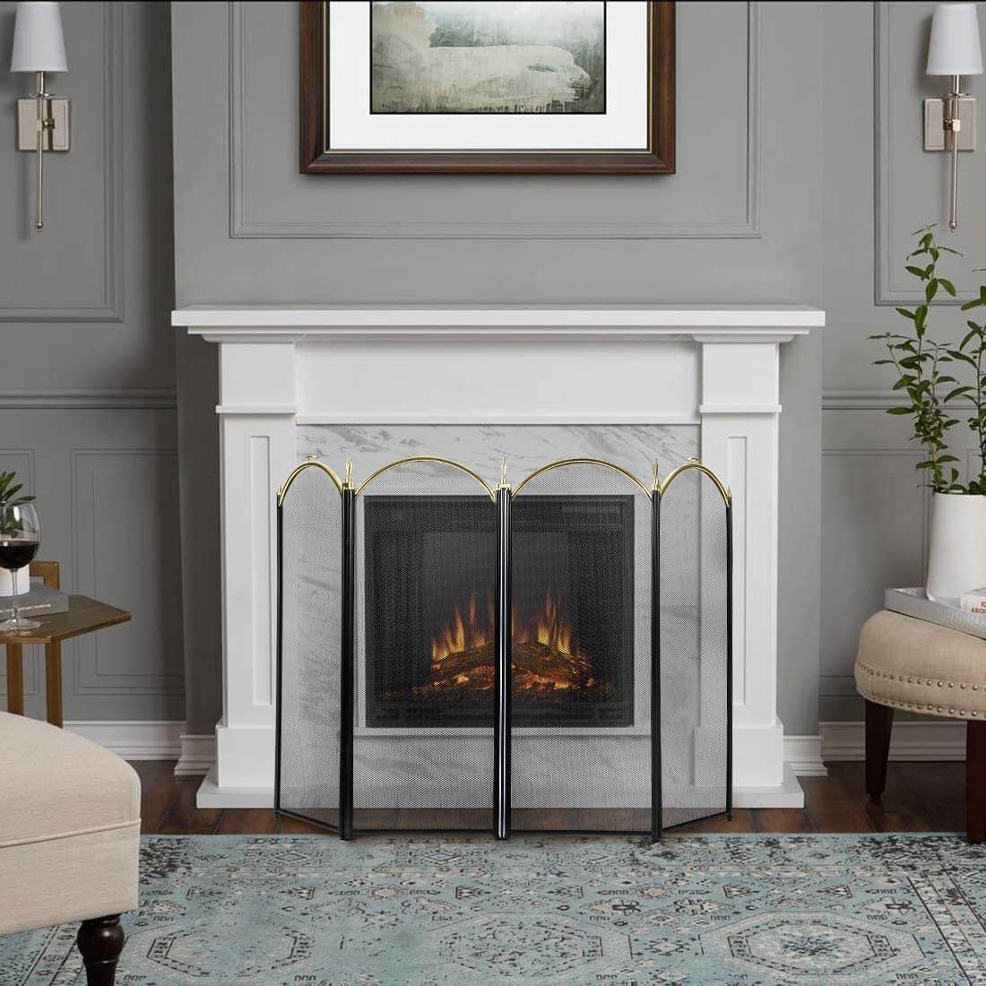 How To Baby Proof Fireplace With A Fireplace Safety Screen