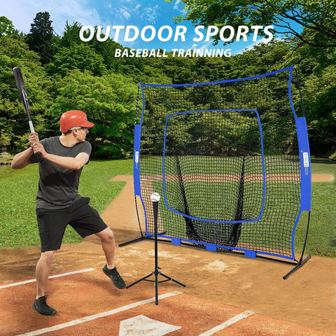 VH 7 x 7 Feet Baseball Backstop Softball Practice Net