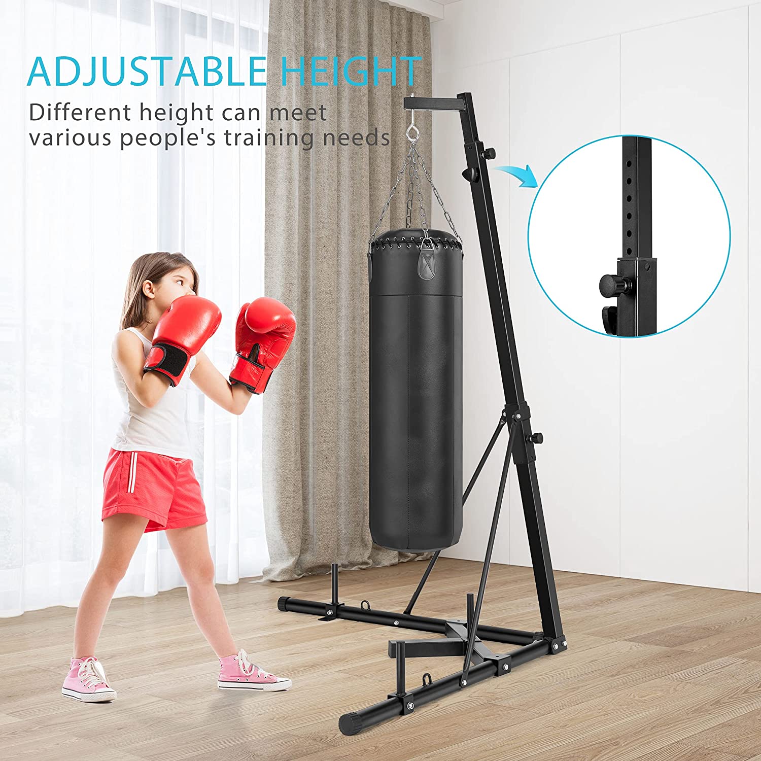 Buy XPEED Filled Boxing Bag Heavy Bags for Punching Sparring Muay Thai  Kickboxing Fitness Boxing Equipment Filled Punching Bag with Hanging Chain  (3ft) Online at Low Prices in India - Amazon.in