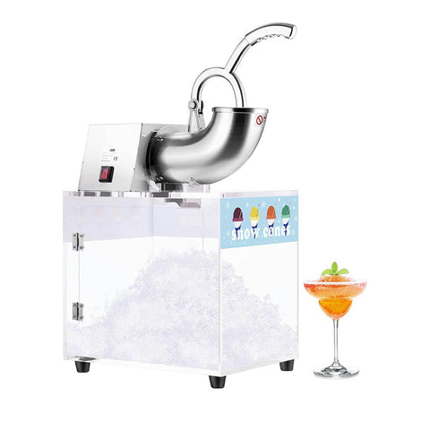 Luvitory Ice Crusher Machine for Home, Crushed Ice Maker, Easy to Use  Shaved Ice Machine for Ice cube Drinks