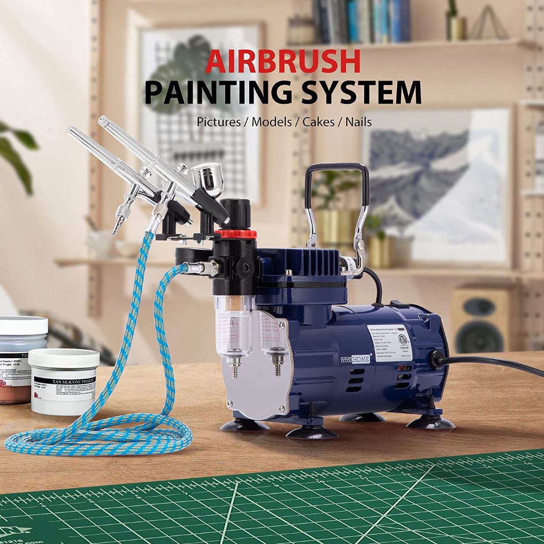 Airbrush Kit Airbrush Compressor - Airbrush Makeup Airbrush For