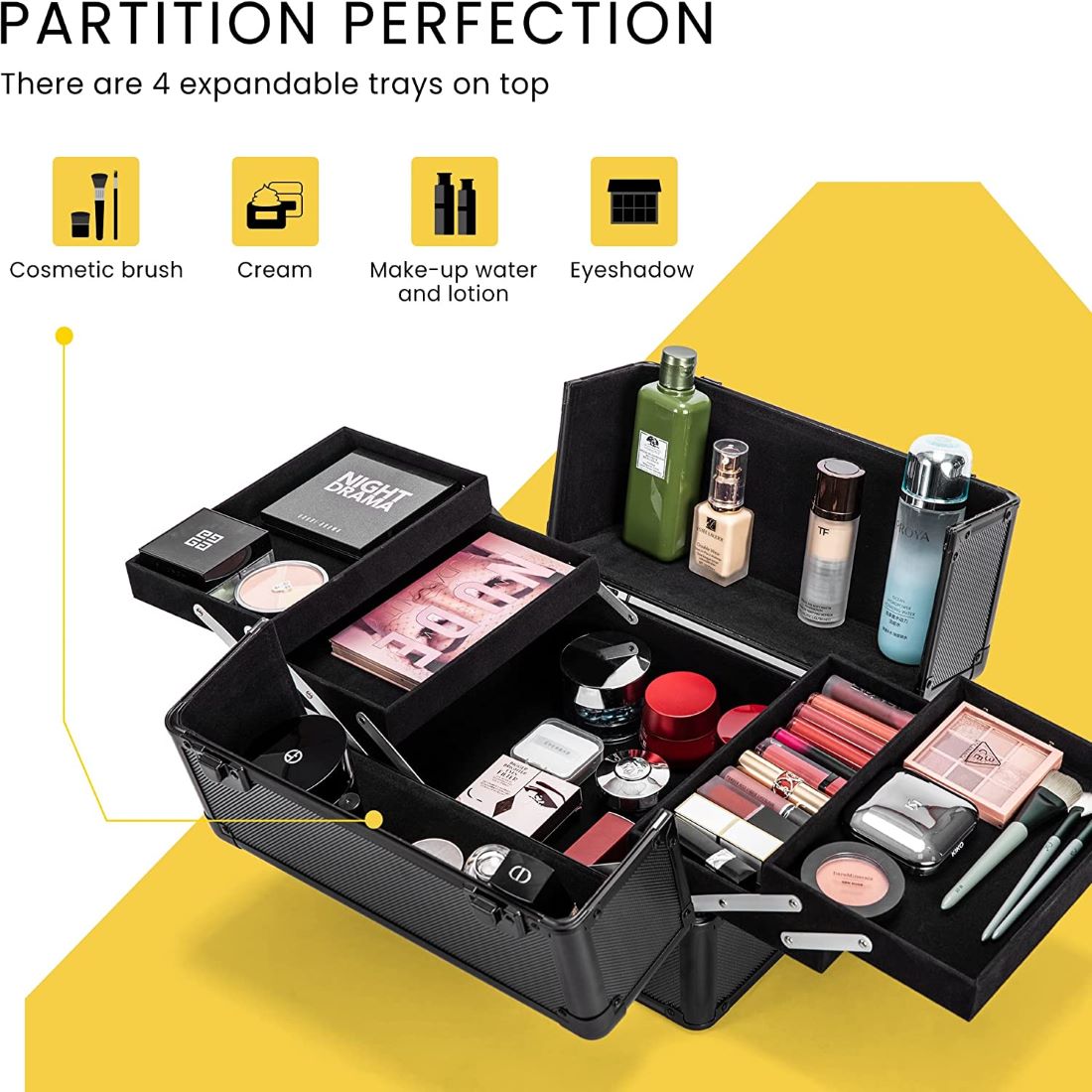 The Art Box: Makeup Organiser/ Vanity/ Jewel Box /Lehenga Trunk